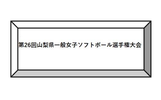 第26回山梨県一般女子ソフトボール選手権大会