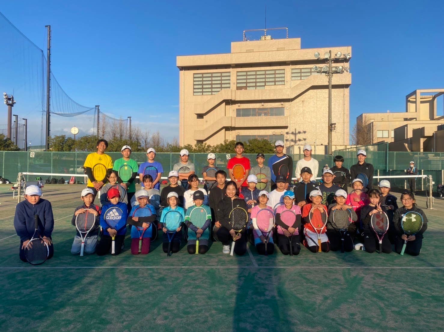 群馬県テニス協会ジュニア講習会