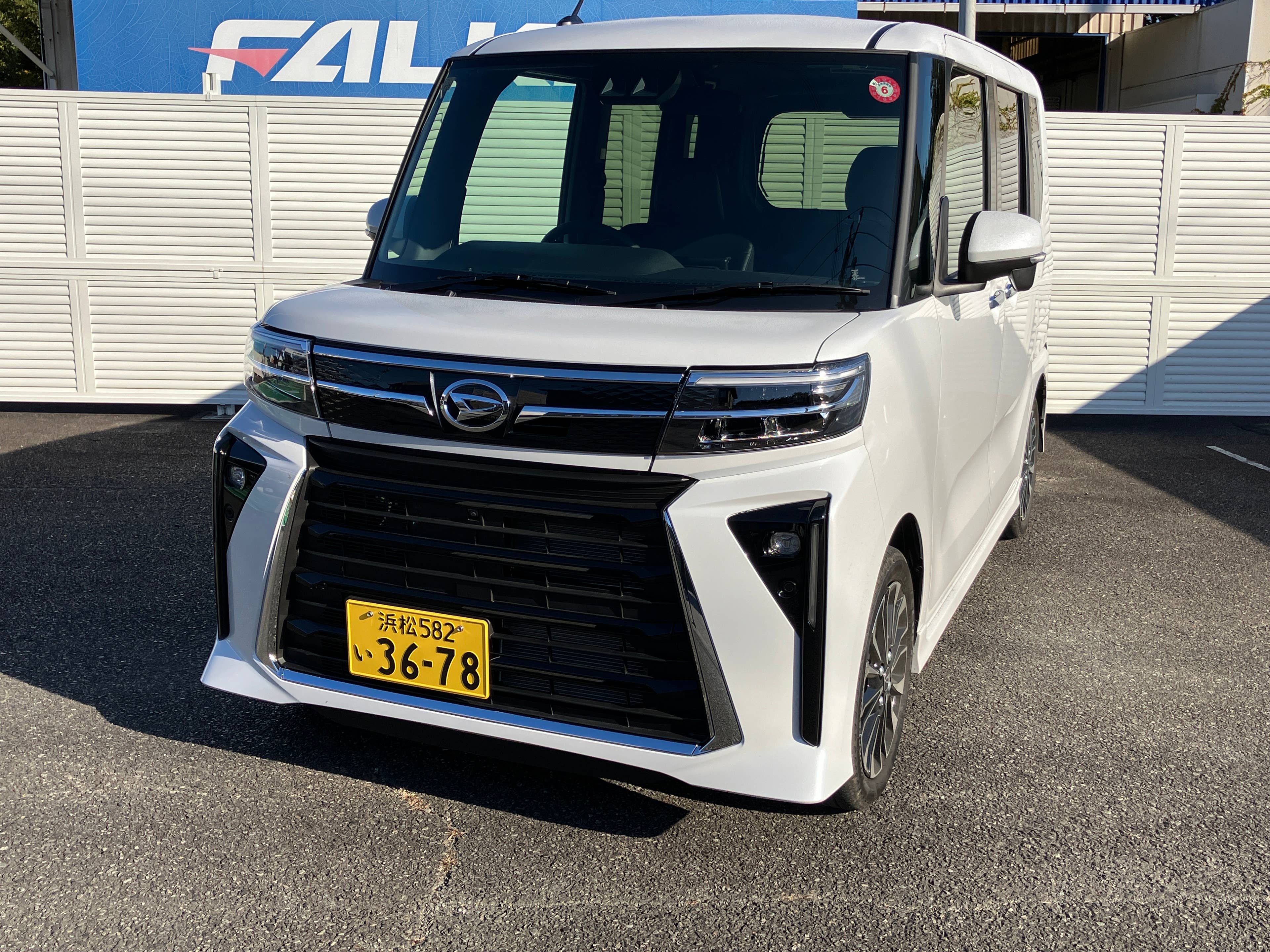 タントカスタム　ちょい乗り中古車入庫予定　静岡県御前崎市