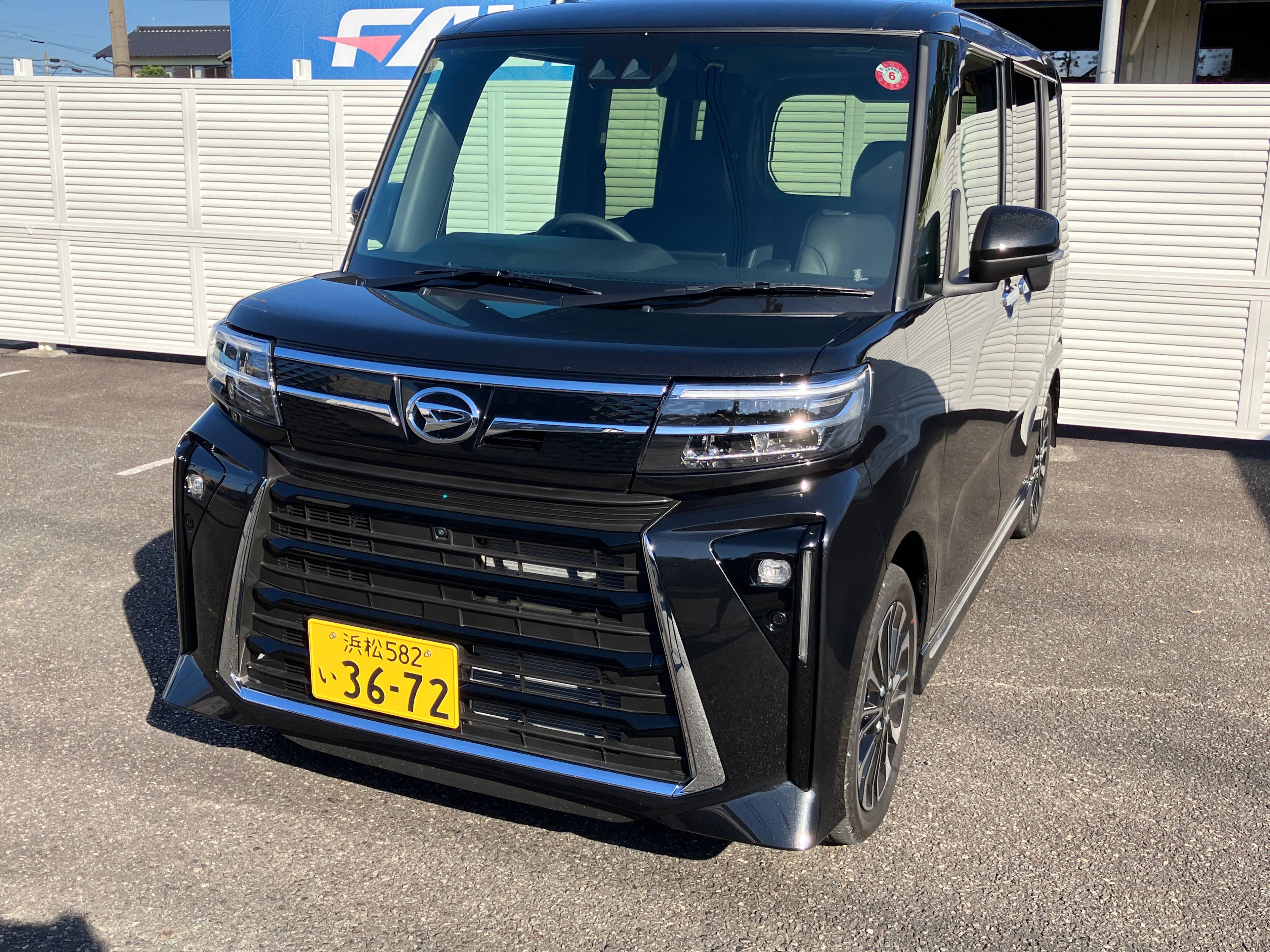 タントカスタム　ちょい乗り中古車入庫予定　静岡県御前崎市